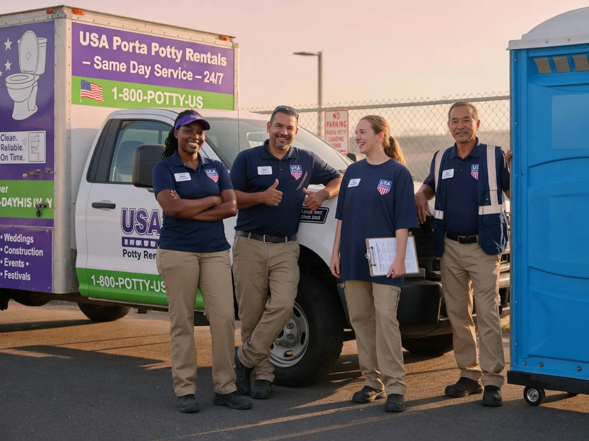 Porta Potty Rental company in Teutopolis, IL